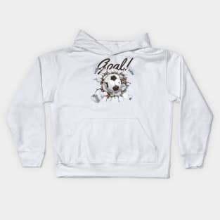 Football Soccer GOAL! Kids Hoodie